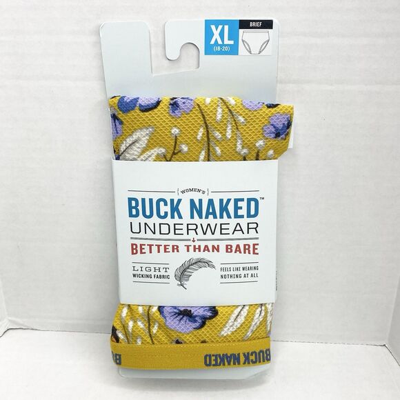 Duluth Trading Womens Size XL (18-20) Buck Naked Performance Brief Underwear - Picture 1 of 3
